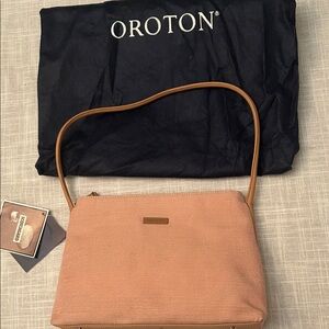 NWT vintage Oroton Blush Pink Shoulder Bag